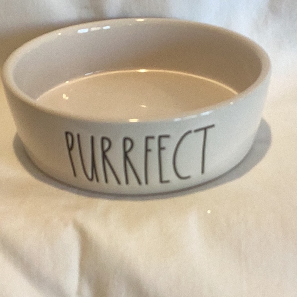Rae Dunn PURRFECT Cat Bowl